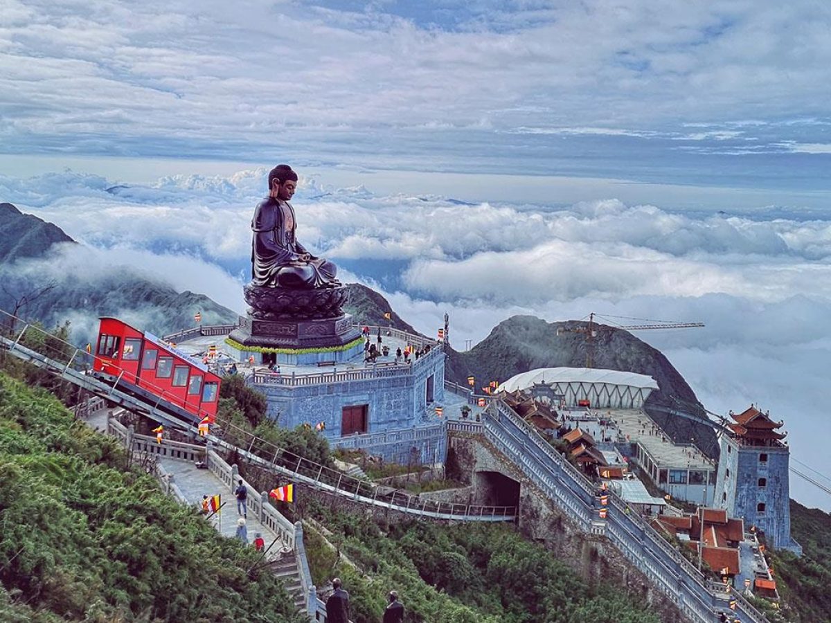 Fansipan Mountain in Sapa, Vietnam