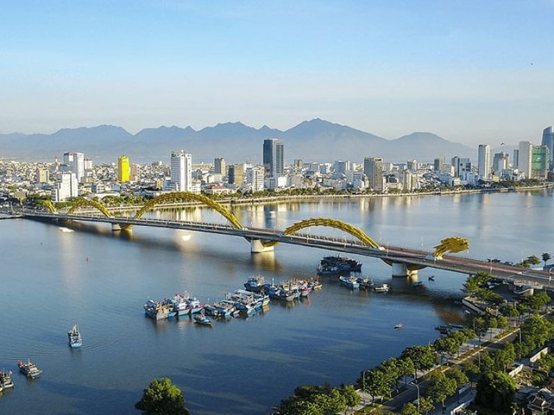 Dragon Bridge in Da Nang Dragon Bridge in Da Nang