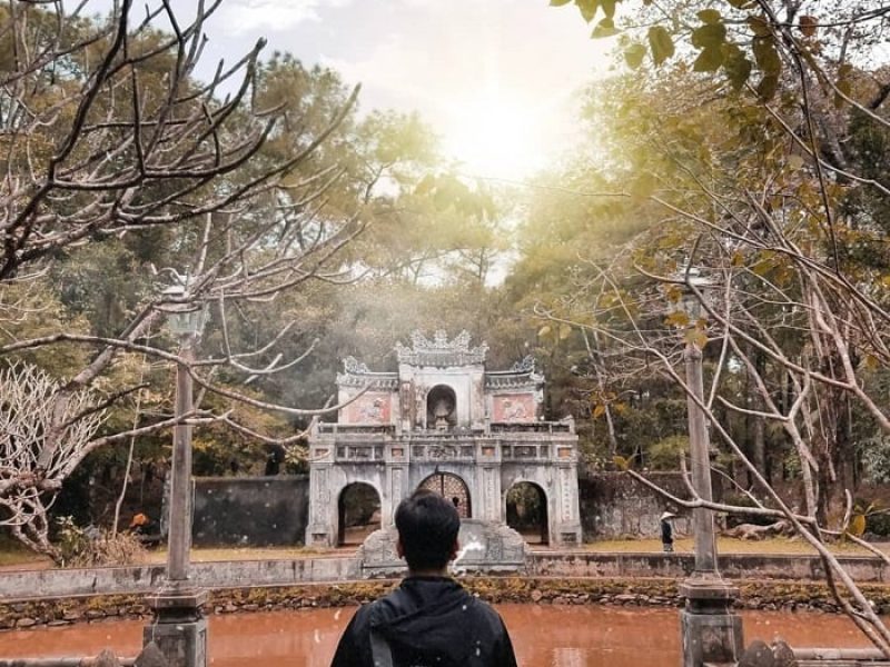 The majestic pagoda is the perfect destination for anyone looking to escape the hustle and bustle of city life (Source: Collected)