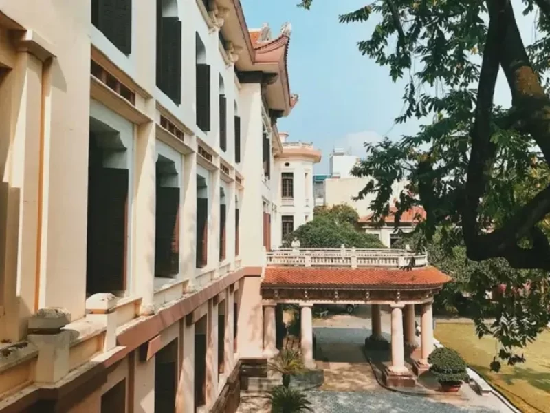 Vietnam Fine Arts Museum in the early 20th century (Source: Collected) Vietnam Fine Arts Museum in the early 20th century (Source: Collected)
