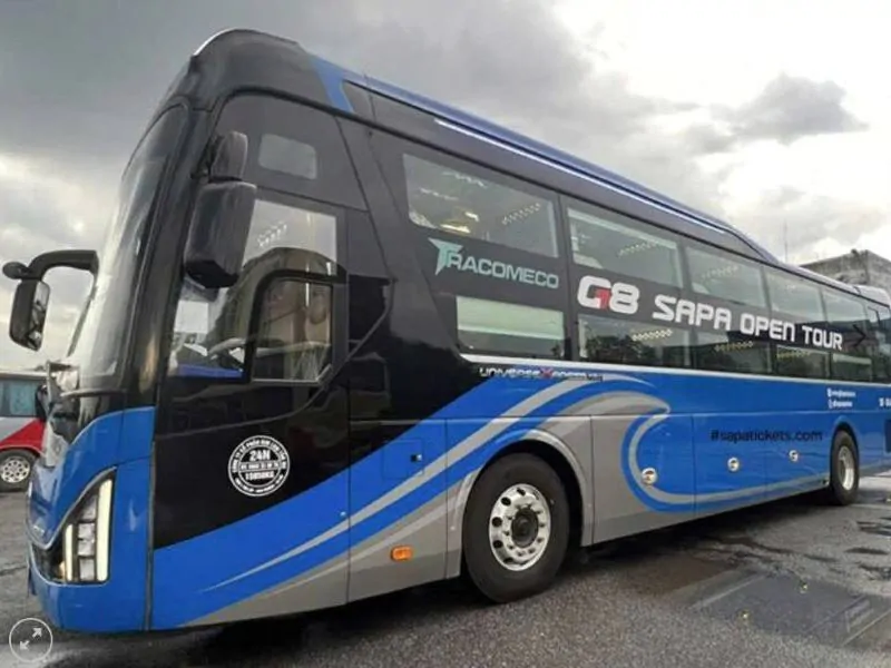 G8 Sapa Open Tour: VIP Cabin Bus Journey from Hanoi to Sapa