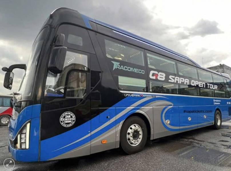 Sapa to Hanoi Private Cabin Bus