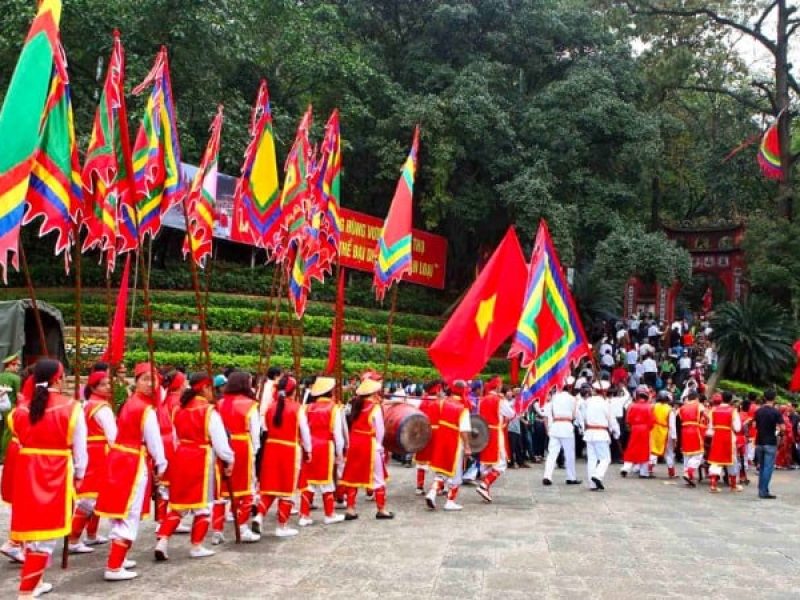 The Hung King Temple Festival has become a public holiday since 2007 (Source: Collected)