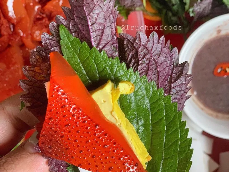 Sứa Đỏ (Red Jellyfish with Shrimp Paste) Sứa Đỏ (Red Jellyfish with Shrimp Paste)
