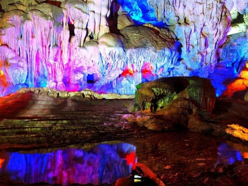 The limestones in Thien Cung Cave (Source: Collected) The limestones in Thien Cung Cave (Source: Collected)