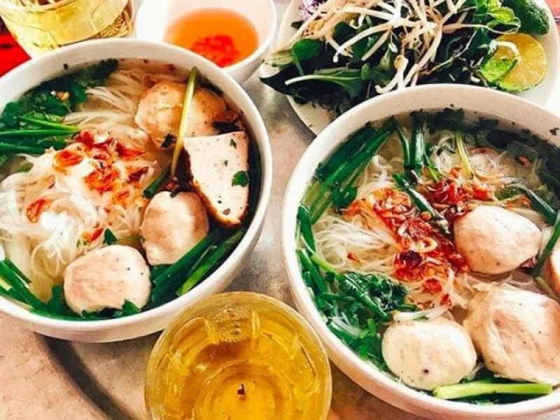 Pork Ball Vermicelli Soup - Source: Dien May Xanh