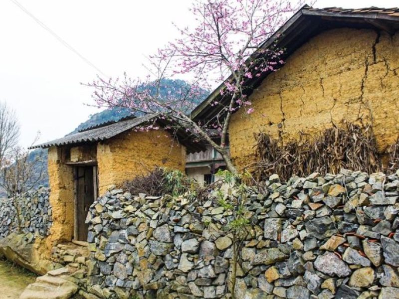Guests are immediately impressed by Homie Homestay in Lung Cu, Ha Giang, with its unique and sturdy earth gate. (Source: wecheckin.vn) Guests are immediately impressed by Homie Homestay in Lung Cu, Ha Giang, with its unique and sturdy earth gate. (Source: wecheckin.vn)