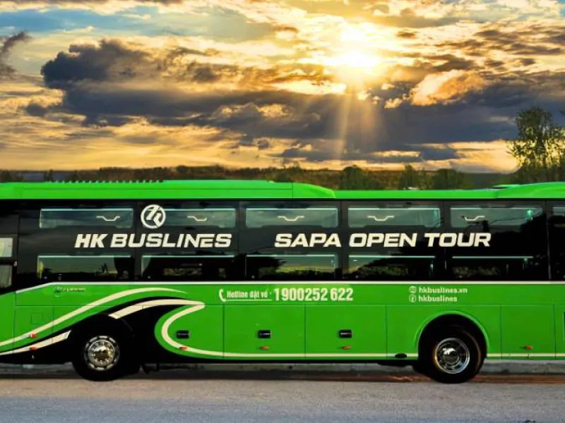 HK Open Tour Hanoi to Sapa: Vip Sleeper Bus