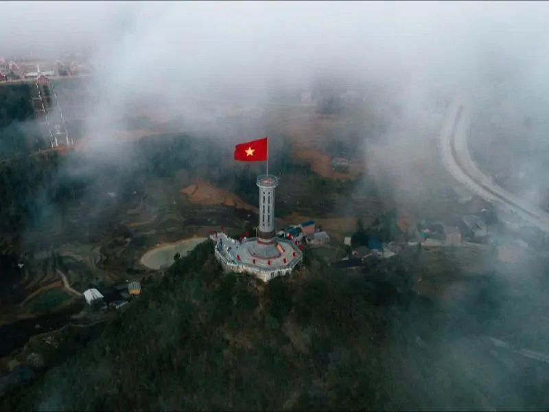 Climb the Lung Cu Flag Tower