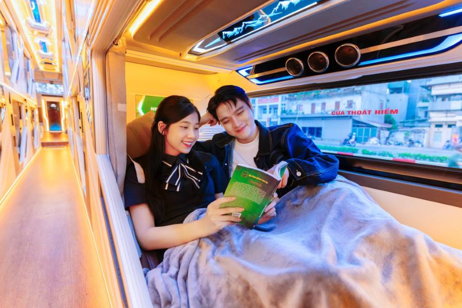 HK Open Tour Sleeper Bus | Vietnam Discovery Tours
