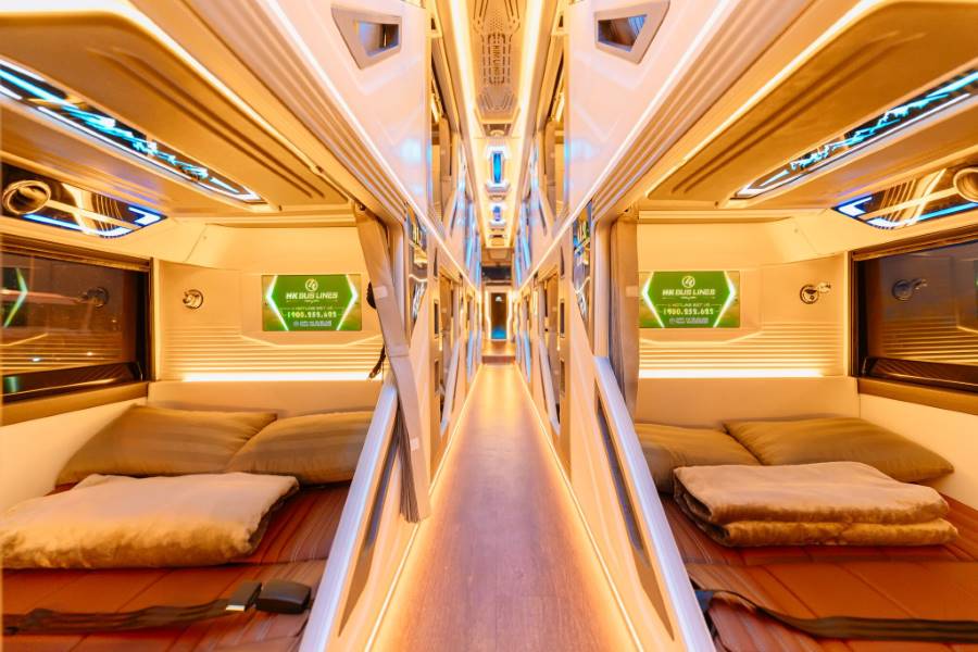 Hanoi to Sapa HK Private Sleeper Bus | Vietnam Discovery Tours