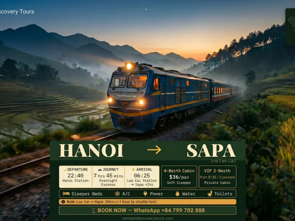 SP7 Train Hanoi to Sapa: Schedule, Cabins & Prices
