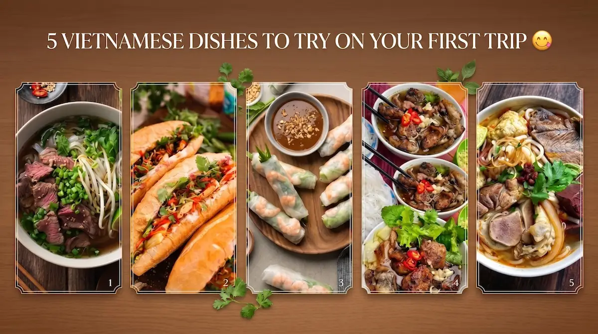 5 Must-Try Vietnamese Dishes: What to Eat in Vietnam